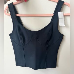 NWT Ponte Abercrombie and Fitch Corset Top